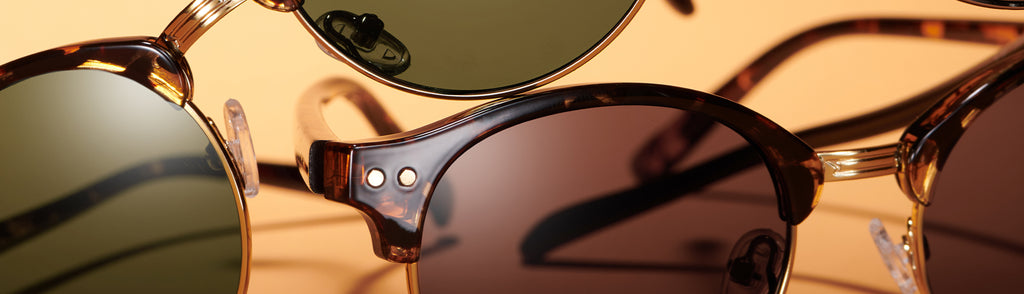 Aluna Sunglasses Collection. Rounded frame
