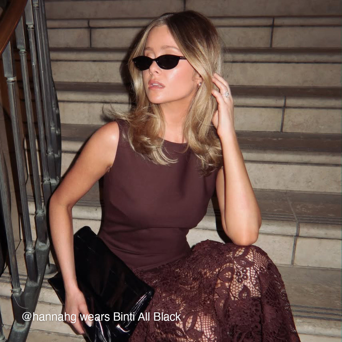 Meller | Binti All Black - Sunglasses