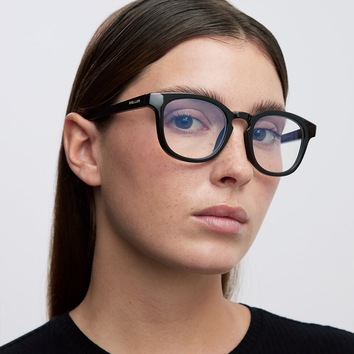 Meller Banna Sunglasses in Black Meller | Banna Black - Blue Light Glasses main image 2
