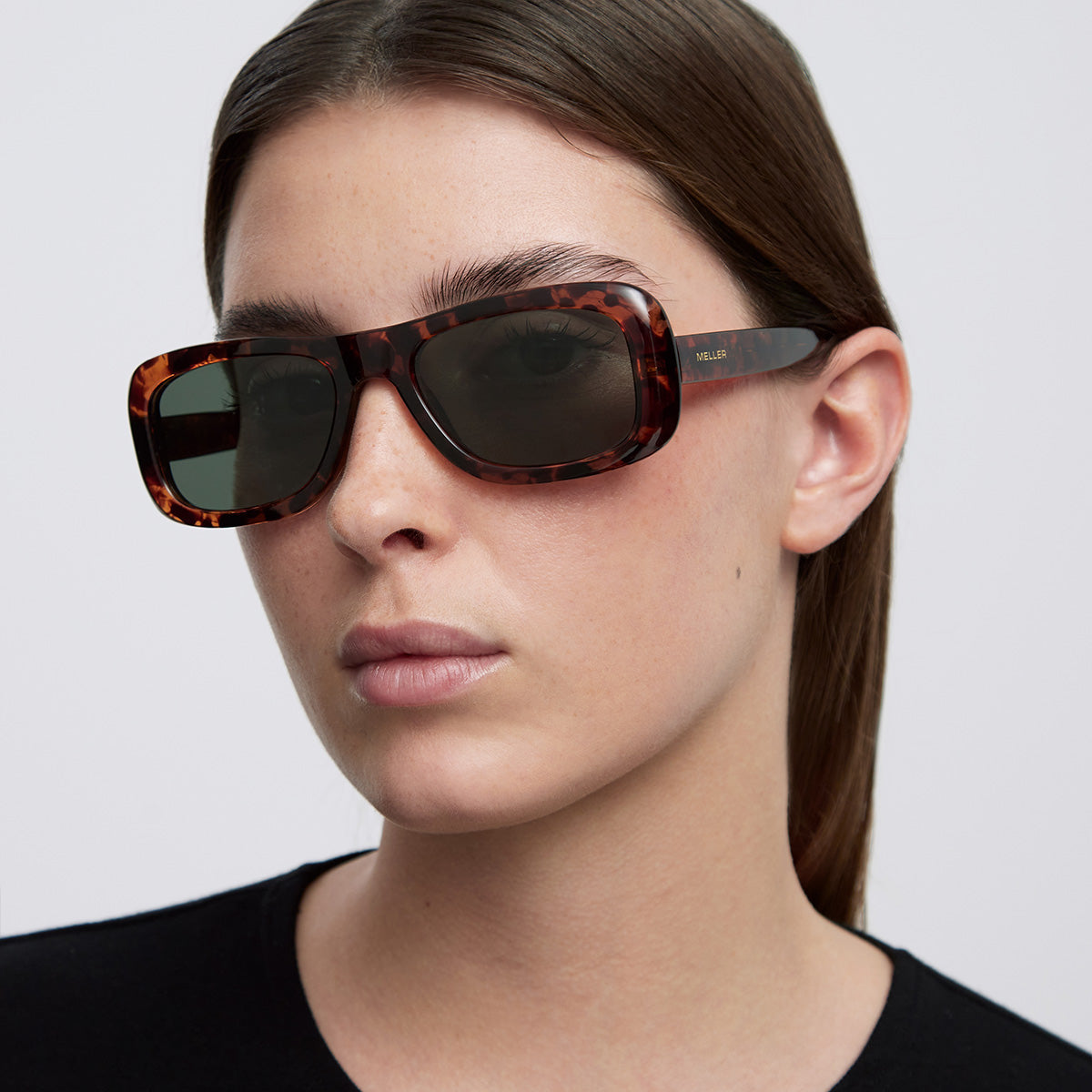 Meller IME Sunglasses in Tigris Olive Meller | Ime Tigris Olive - Sunglasses main image 3