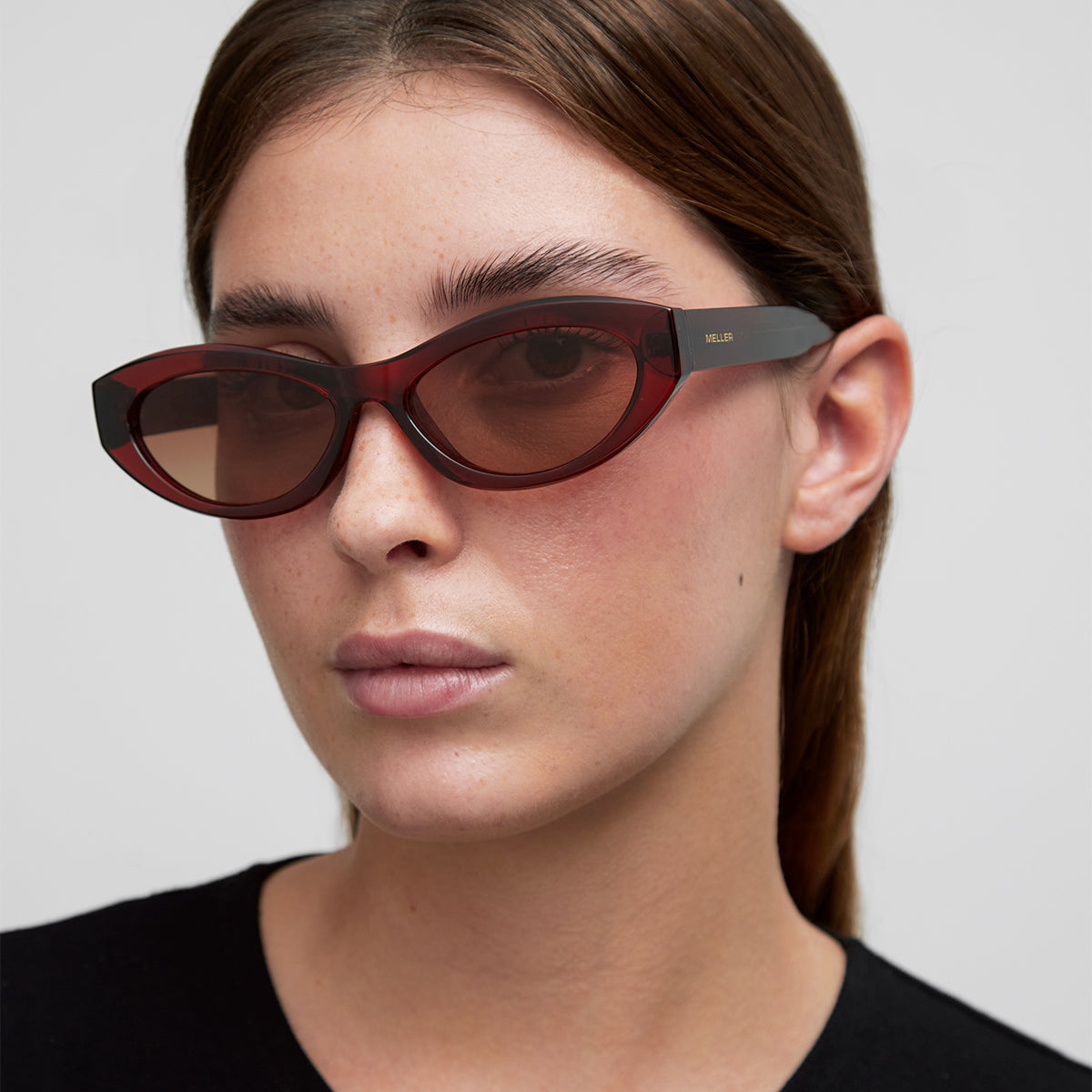 Meller | Mara Maroon Brown - Sunglasses