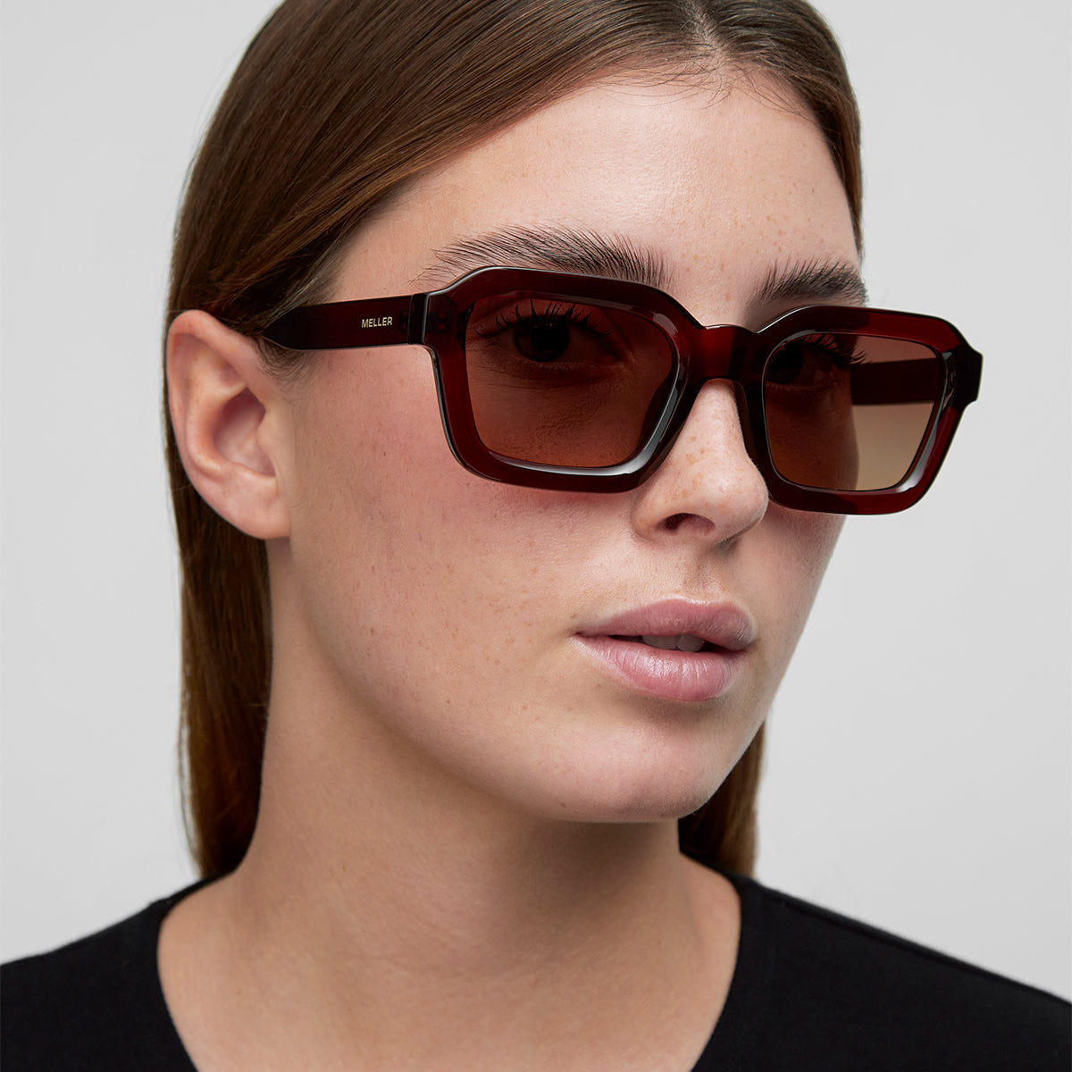 Meller | Nayah Maroon Brown - Sunglasses
