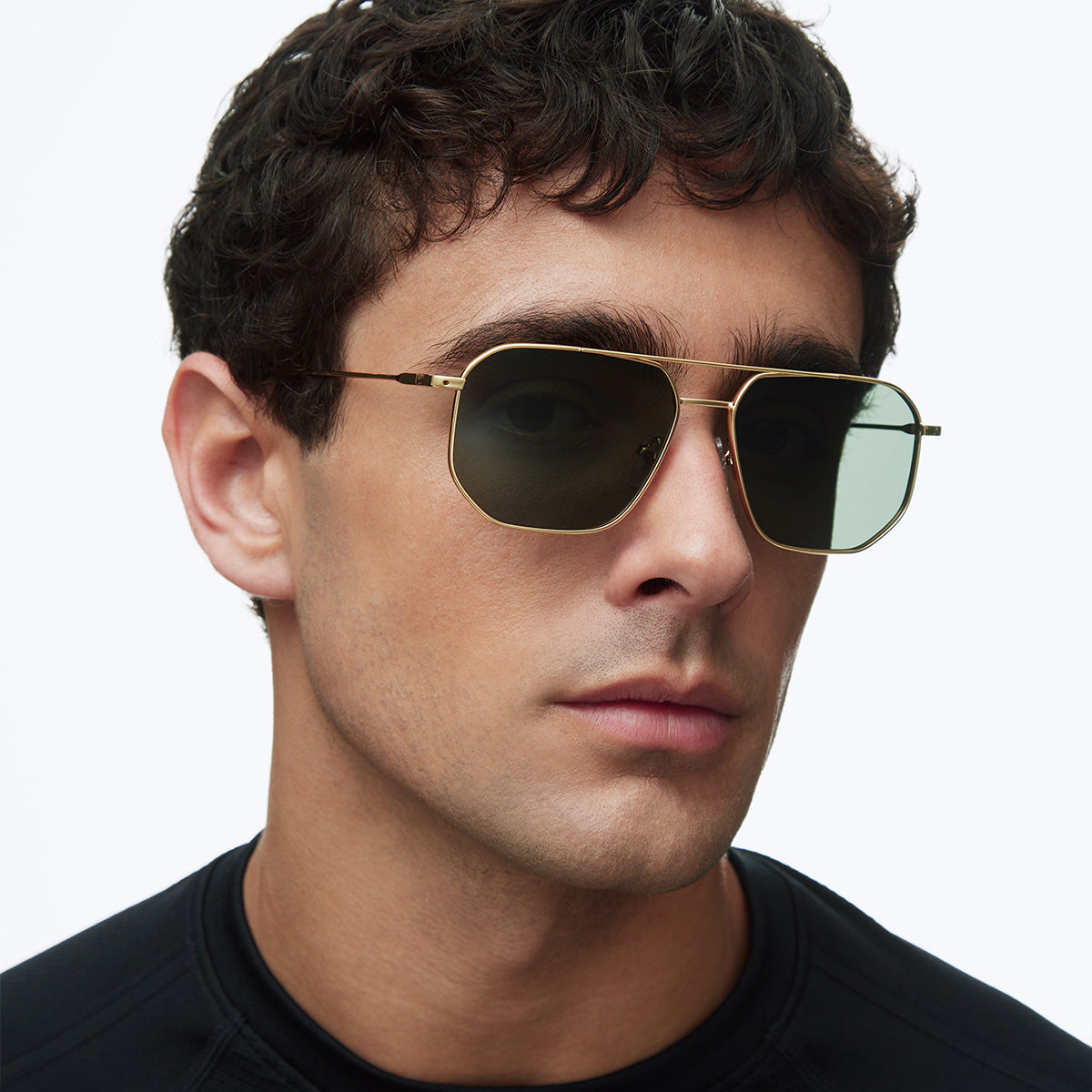 Meller | Bina Gold Olive - Sunglasses