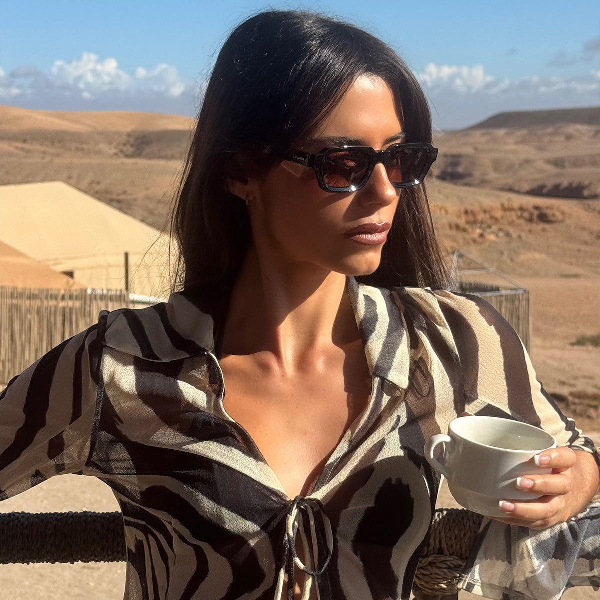 Meller | Tana Black Brown - Sunglasses