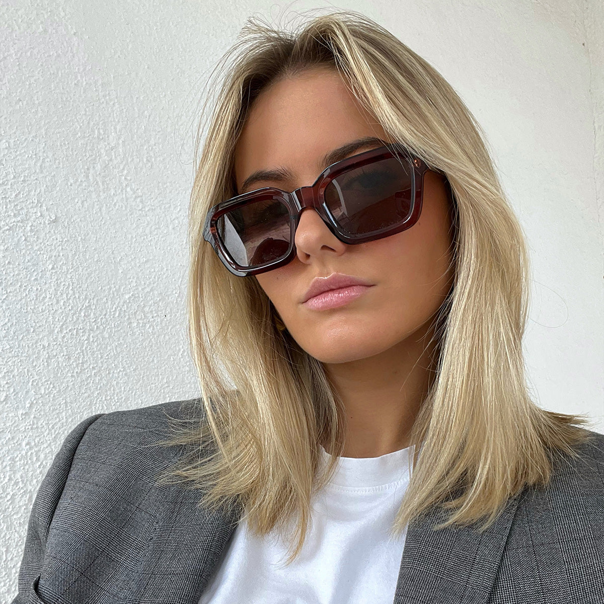 Meller | Nayah Red Brown Kakao - Sunglasses