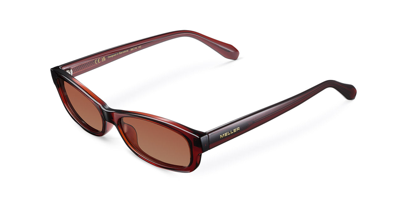 Meller Oba Sunglasses in Maroon Brown (NWT) LAIA_ECOMM_AMR-  main image 2