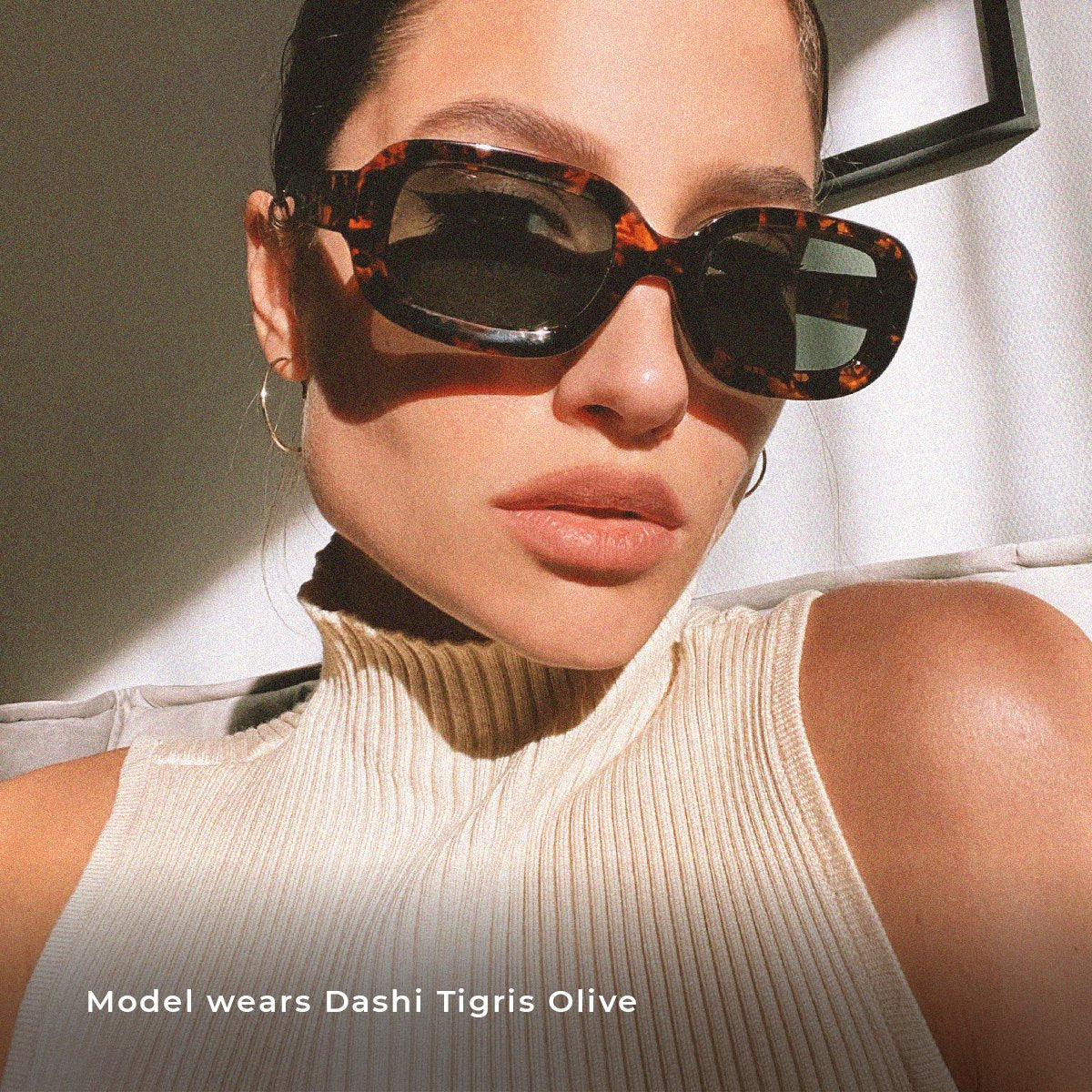 Meller Bio Dashi All Olive Sunglasses - Main Image