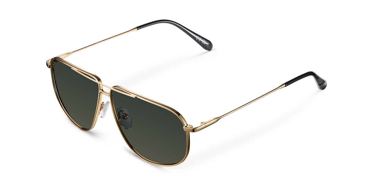 Meller | Dina Gold Olive - Sunglasses