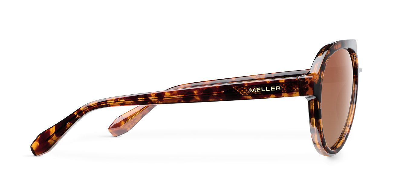 Meller Brown Tortoise Shell Women\'s Glasses Meller | Malaika Tigris Brown - Sunglasses main image 2