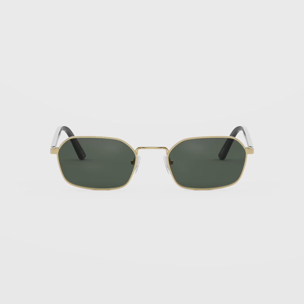 Meller Lerato Gold Olive sunglasses