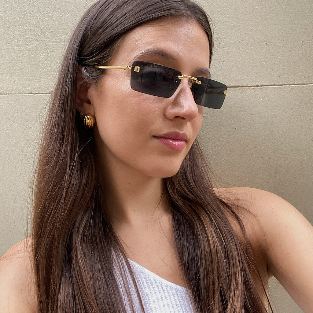 Meller Laila Gold Carbon sunglasses