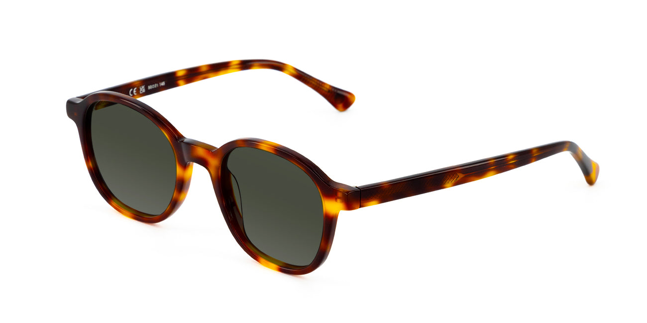 Meller tortoise shell glasses Meller Cumbi Tortoise/Gray Oval Cu-Tigcar Polarized  main image 4