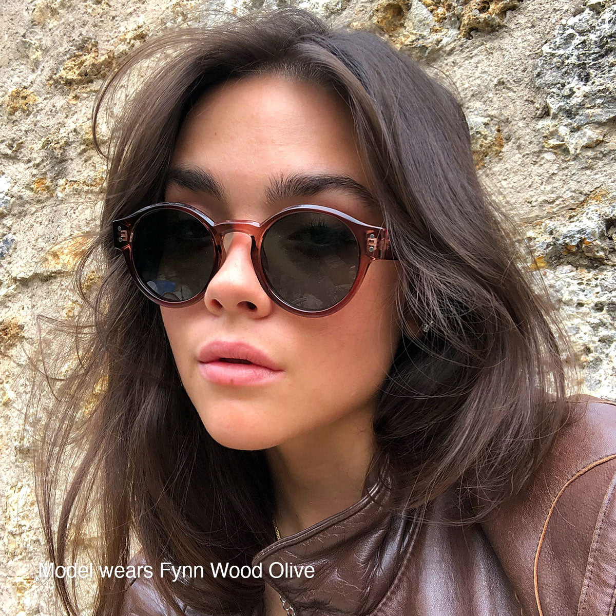 Meller Johari Wood Olive Sunglasses Meller | Jamil Fog Olive - Sunglasses main image 3