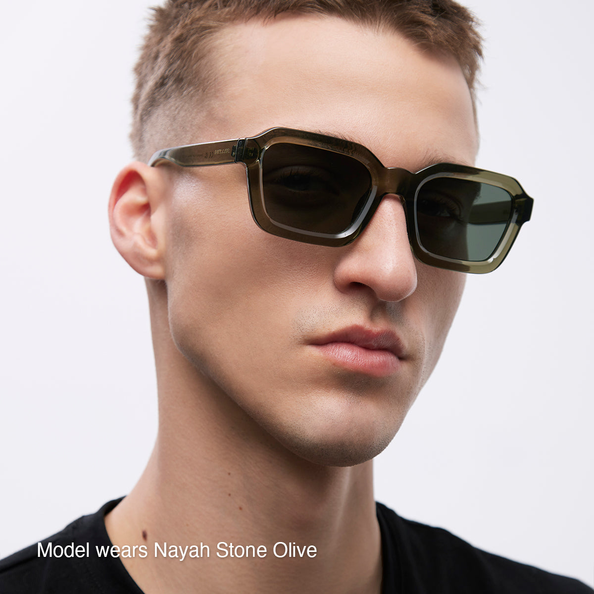 NWOT Meller Nayah Sunglasses Meller | Nayah Tigris Yellow - Sunglasses main image 3