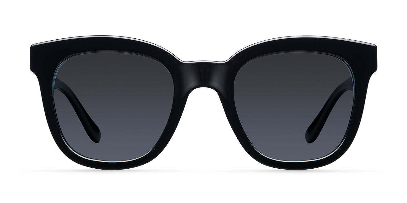 Schwarze Cateye-Sonnenbrille, Sonnenbrillen, Sacha